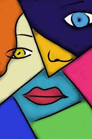 Pop Art Cubism Poster | Wall Art Poster Fine Art Print - Art & Paintings posters in India - Buy art, film, design, movie, music, nature and educational paintings/wallpapers at Flipkart.com