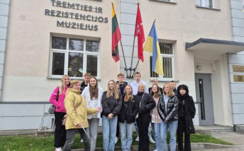 Gimnazistai dalyvavo edukacijoje Tauragėje